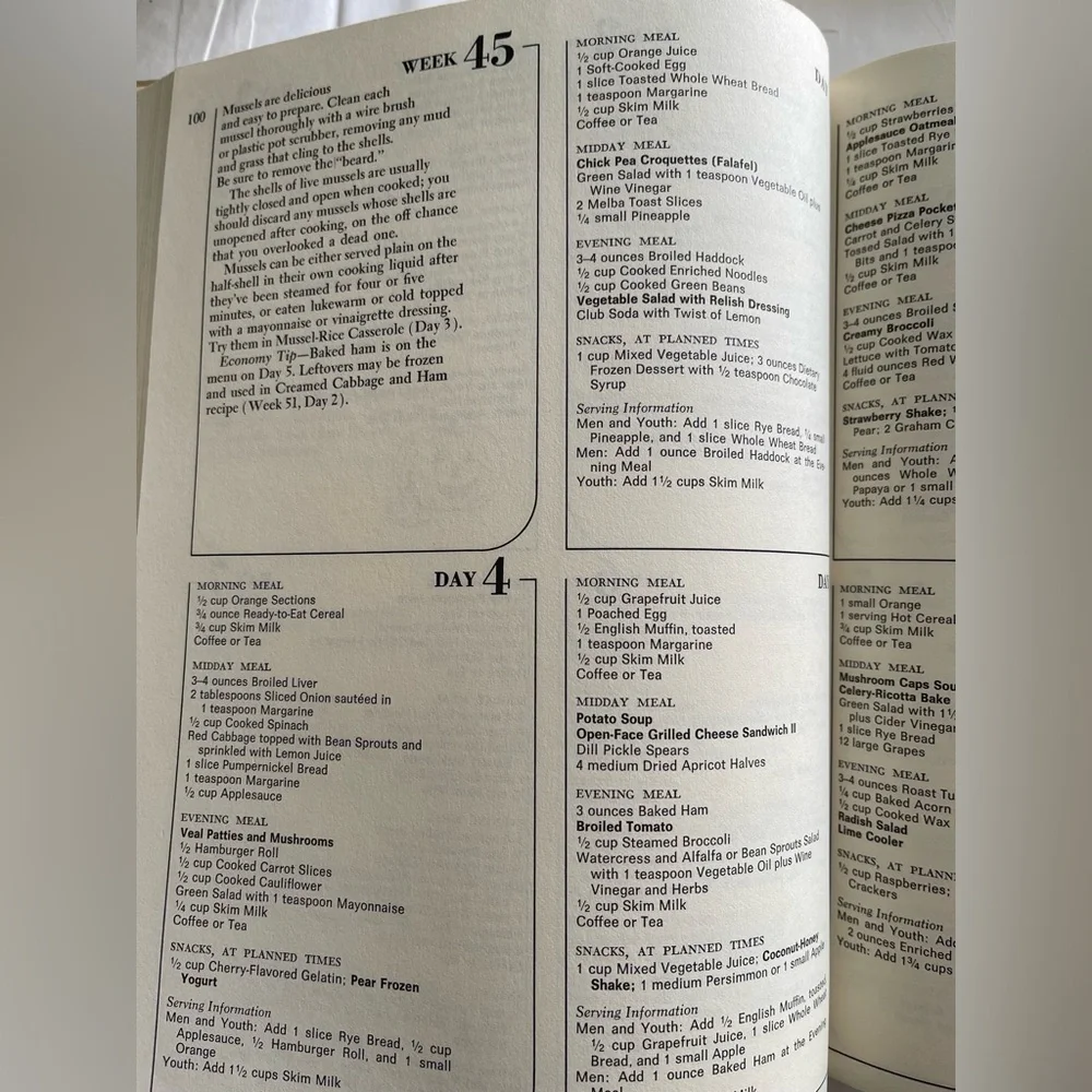 2 Weight Watchers 365 Days Cookbooks Menu Fast & Fabulous Set Vintage 1980’s